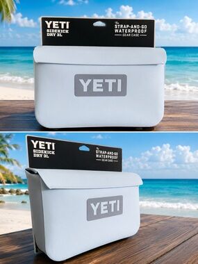 YETI Sidekick Dry 3L Waterproof Gear Case Big Sky Blue | New